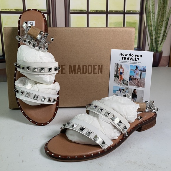 Steve Madden Women's Travel Clear Sandal - Picture 2 of 4